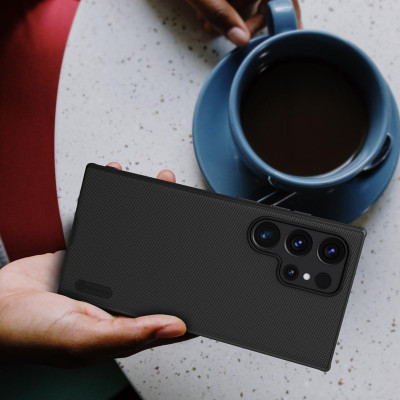 Ốp Lưng Nillkin Super Frosted Shield Pro Cho Samsung Galaxy S24 Ultra, S24 Plus, S24, S24 FE ốp chống sốc chống vân tay cực tốt – Hàng Chính Hãng