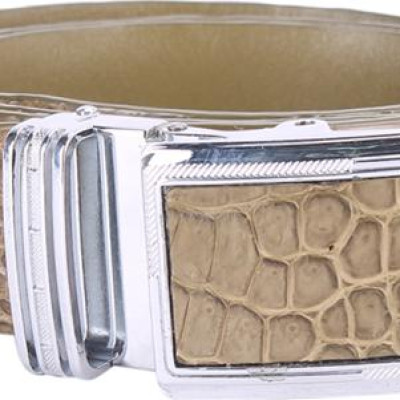 Bộ Ví & Thắt Lưng Nam Da Cá Sấu Huy Hoàng HT2252-HT4274 (23 x 11,5 cm) - Rêu