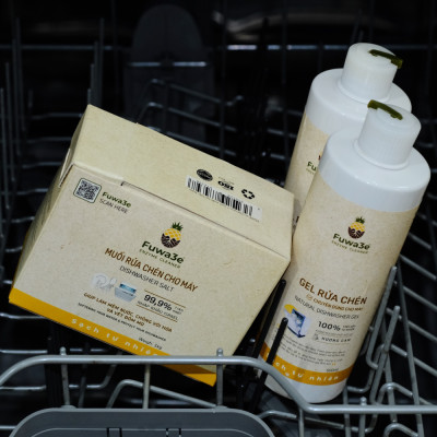 Muối rửa bát cho máy rửa chén bát Fuwa3e làm mềm nước 1kg