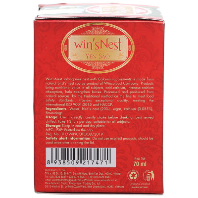 Combo 12 lọ Yến Sào cao cấp win