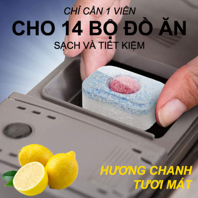Viên rửa bát Finish All in 1 Max 80 viên