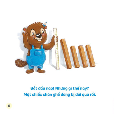 Bạn Ơi, Cùng Làm Nào! - Mình Theo Thợ Mộc Hải Ly Đóng Ghế Bập Bênh (Dành Cho Trẻ Từ 3-9 Tuổi)