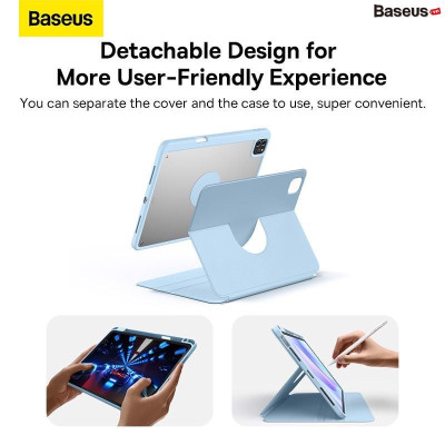 Bao da nam châm Baseus Minimalist Series Magnetic Protective Case/ Stand Cho iPad 10.2 (2019/ 2020/ 2021) ARJS- hàng chính hãng