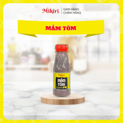 Bộ Tứ Mắm Mikiri 1 Mắm nêm pha sẵn + 1 Mắm tôm + 1 Mắm ruốc + 1 Mắm ruốc xào - Gia vị chế biến hoặc ăn liền
