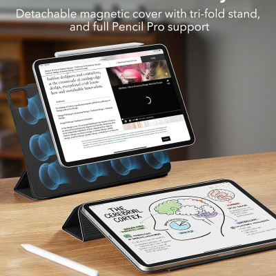 Bao Da dành cho iPad Air 6 11 inch / iPad Air 6 13 inch 2024 ESR Rebound Magnetic Case - Hàng Chính Hãng