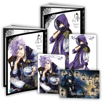 Bộ Manga Hắc Quản Gia - Tập 23 + Tập 24 (Bộ 2 Cuốn) - Tặng Kèm 2 Black Card + Card Nhựa