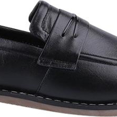 Giày Nam Thắt Nơ Huy Hoàng HT7194 - Đen