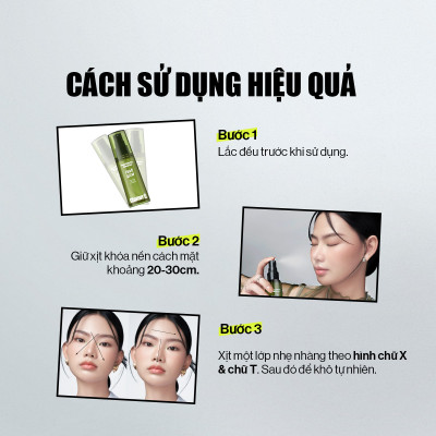 Xịt Khóa Nền Cố Định Glamrr Q Vegan Super Stay Makeup Fixer 50ml