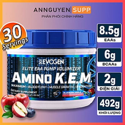AMINO K.E.M EVOGEN INTRA WORKOUT NĂNG LƯỢNG TRONG TẬP THỂ THAO