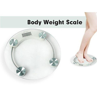Cân Sức Khỏe Điện Tử 180Kg Tròn Thời Trang