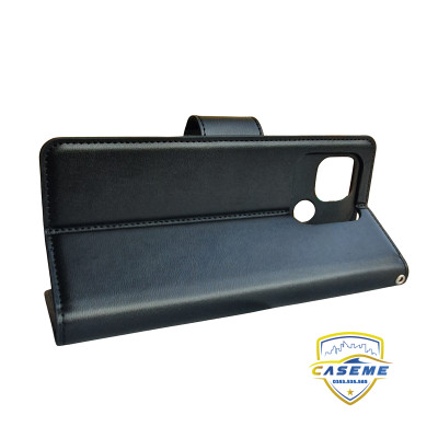 Bao da dạng ví dành cho Xiaomi POCO C40 Hanman có quai cài - Hàng Chính Hãng