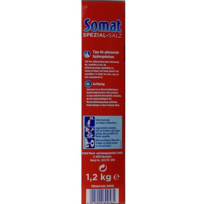 Combo 4 hộp muối rửa Bát - Ly Somat 1.2kg - Đức