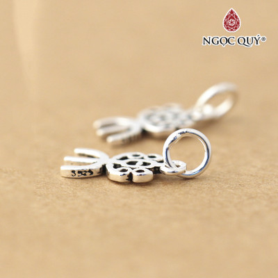 Charm bạc hình đèn treo - Ngọc Quý Gemstones