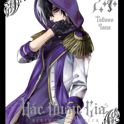 Bộ Manga Hắc Quản Gia - Tập 23 + Tập 24 (Bộ 2 Cuốn) - Tặng Kèm 2 Black Card + Card Nhựa