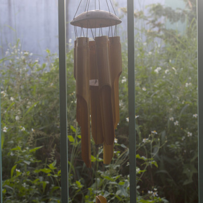 Chuông Gió Tre Gáo Dừa - Sản Phẩm Thủ Công Phong Thủy Bền Đẹp Âm Thanh Vang