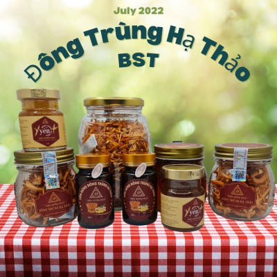 Đông Trùng Hạ Thảo Sấy Thăng Hoa Cao Cấp (hũ 12 gram) - Thiên Hương Phát Đà Lạt
