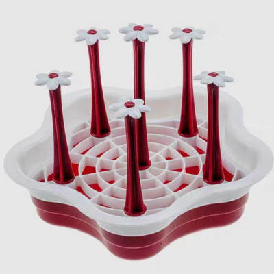 Khay úp ly, khay úp cốc 6 - 8 - 10 nhánh để ly - Tháo ráp tiện lợi, nhựa cao cấp chống bám bẩn 28  (VNM6219)