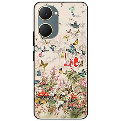 Ốp lưng cho Vivo Y03 - Y03T - Y18 - Y18S - Y18T - Y27 5G - Y28 4G - Y36 - Hoa Bướm Lộc - Hàng Chính Hãng