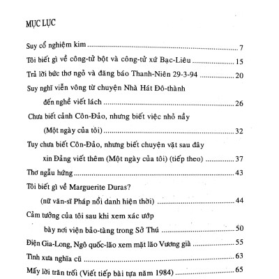 Tạp Bút Năm Giáp Tuất 1994 - Di Cảo