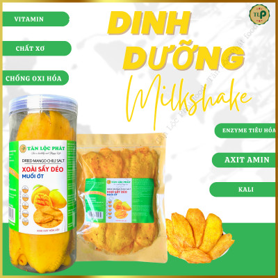 XOÀI SẤY MUỐI ỚT TÂN LỘC PHÁT 1KG GỒM 2 BỊCH 500G