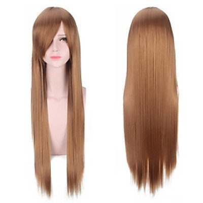 Bộ tóc giả COSPLAY DÀI 80cm suông mượt