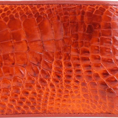 Ví Nam Da Cá Sấu Gù Chân Huy Hoàng HT2234 (12.5 x 10 cm) - Vàng