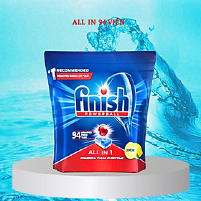 Viên rửa bát Finish All 1 max 80 viên / túi