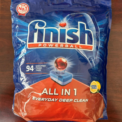 Viên rửa bát Finish All in 1 Max Túi 80 viên (tặng thêm 100 gam muối)