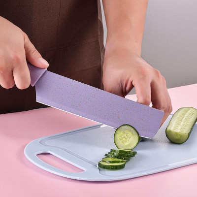 Bộ dao kéo 6 món lúa mạch sắc bén - Set dao lúa mạch 6 món Everrich Kitchen