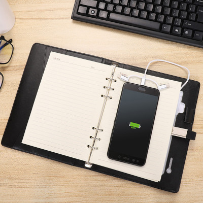 Sổ tay tích hợp sạc dự phòng (8.000 mah) + USB (16GB)-BAOKE/NB2725