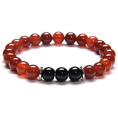 Vòng tay đá phong thủy Tam Tài cho Nam Nữ công sở làm trang sức chiêu Tài hút Lộc ANTT002