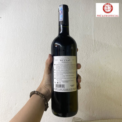 Rượu Vang Đỏ Pháp Chateau de l
