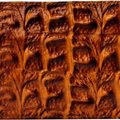 Ví Nam Vân Cá Sấu Huy Hoàng HT2116 (12.5 x 10 cm) - Vàng