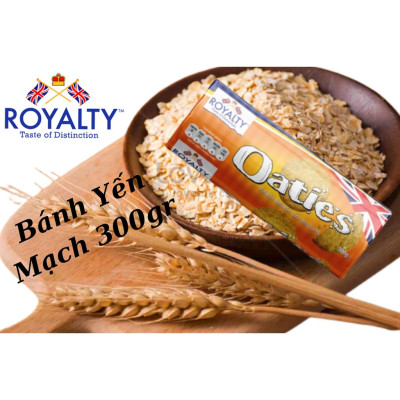 Bánh Quy Yến Mạch Oaties Royalty Ăn Kiêng Healthy Cho Người Giảm Cân - 300g