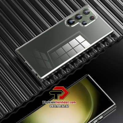 Ốp lưng trong suốt cho SamSung Galaxy S23 Ultra chính hãng Memumi (phủ nano không ố màu) - Hàng chính hãng