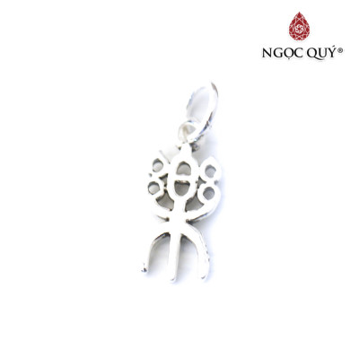 Charm bạc hình đèn treo - Ngọc Quý Gemstones