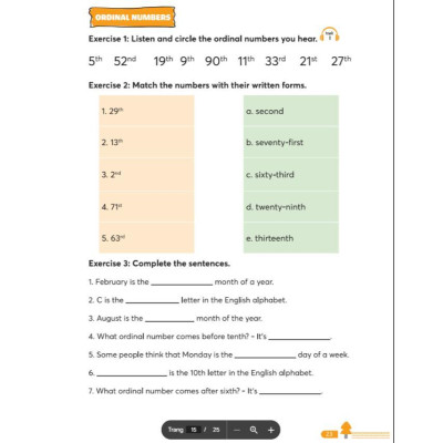 Sách Bài Tập Từ Vựng Tiếng Anh Cơ Bản Basic English Vocabulary Exercises  MCBooks