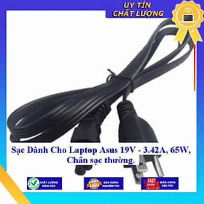 Sạc dùng cho Laptop Asus 19V - 3.42A, 65W Chân sạc thường - Hàng Nhập Khẩu New Seal