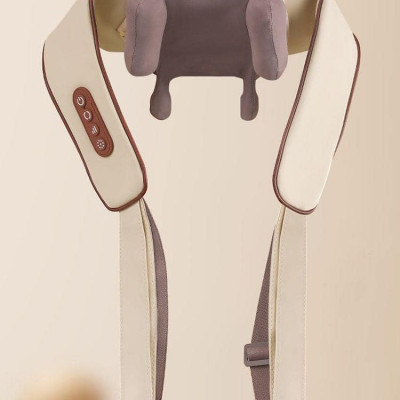 Máy Massage Cổ Vai Gáy, Máy Massage Mô Phỏng Như Các Đầu Ngón Tay, Máy Massage Thế Hệ Mới 6D Bản Pro - Hàng Nhập Khẩu