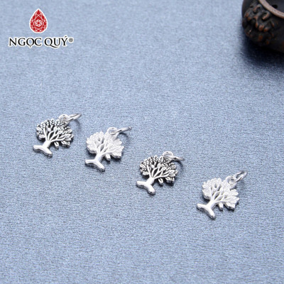 Charm bạc hình cây treo - Ngọc Quý Gemstones