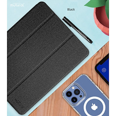 Bao Da dành cho iPad Mini 7 , Mini 6 kèm khay đựng bút chính hiệu MUTURAL - Hàng nhập khẩu