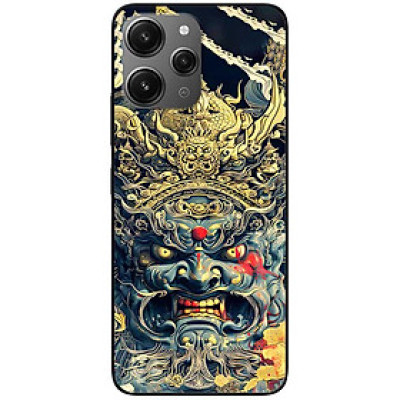 Ốp lưng cho Xiaomi Redmi 12 4G - Redmi Note 12 4G - Redmi Note 12 Pro 4G - 12 Pro 5G - Vị Thần Chấm Đỏ - Hàng Chính Hãng