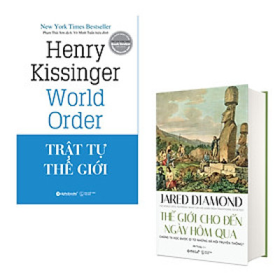 Combo Best Selling: Bộ Lịch Sử Nhân Loại: Thế Giới Cho Đến Ngày Hôm Qua + Trật Tự Thế Giới (