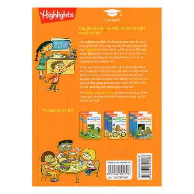 Big Fun Activity Book - Sẵn Sàng Cho Bé Tới Trường 1 - B (5-7 Tuổi)