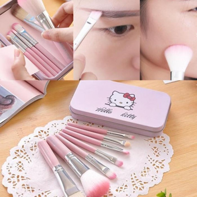 Bộ 7 Cọ Trang Điểm Cá Nhân Hình Mèo Kitty