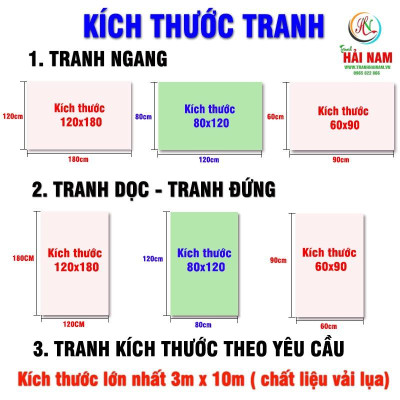 Tranh dán tường 3D phòng thờ cửu huyền thất tổ - tranh cuốn thư Đức Lưu Quang- tranh trang trí phòng thờ- vải lụa