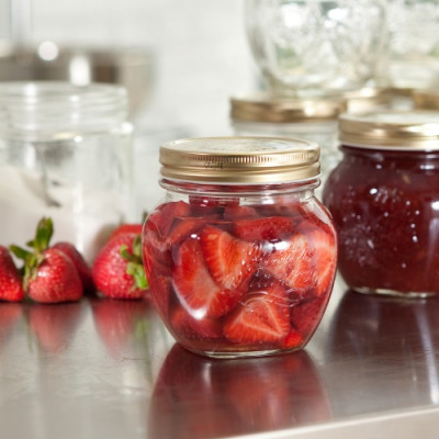 Hũ thủy tinh nắp vặn Quattro Amfora 500ml - Bormioli Rocco - Italy