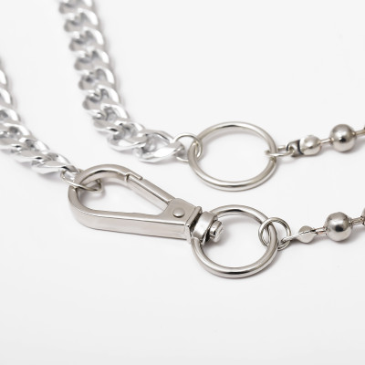 Dây chuyền vòng cổ mix chuỗi chain cá tính