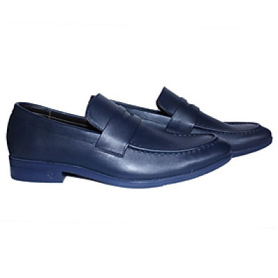 HP7511- Giày tây nam Huy Hoàng màu xanh đậm