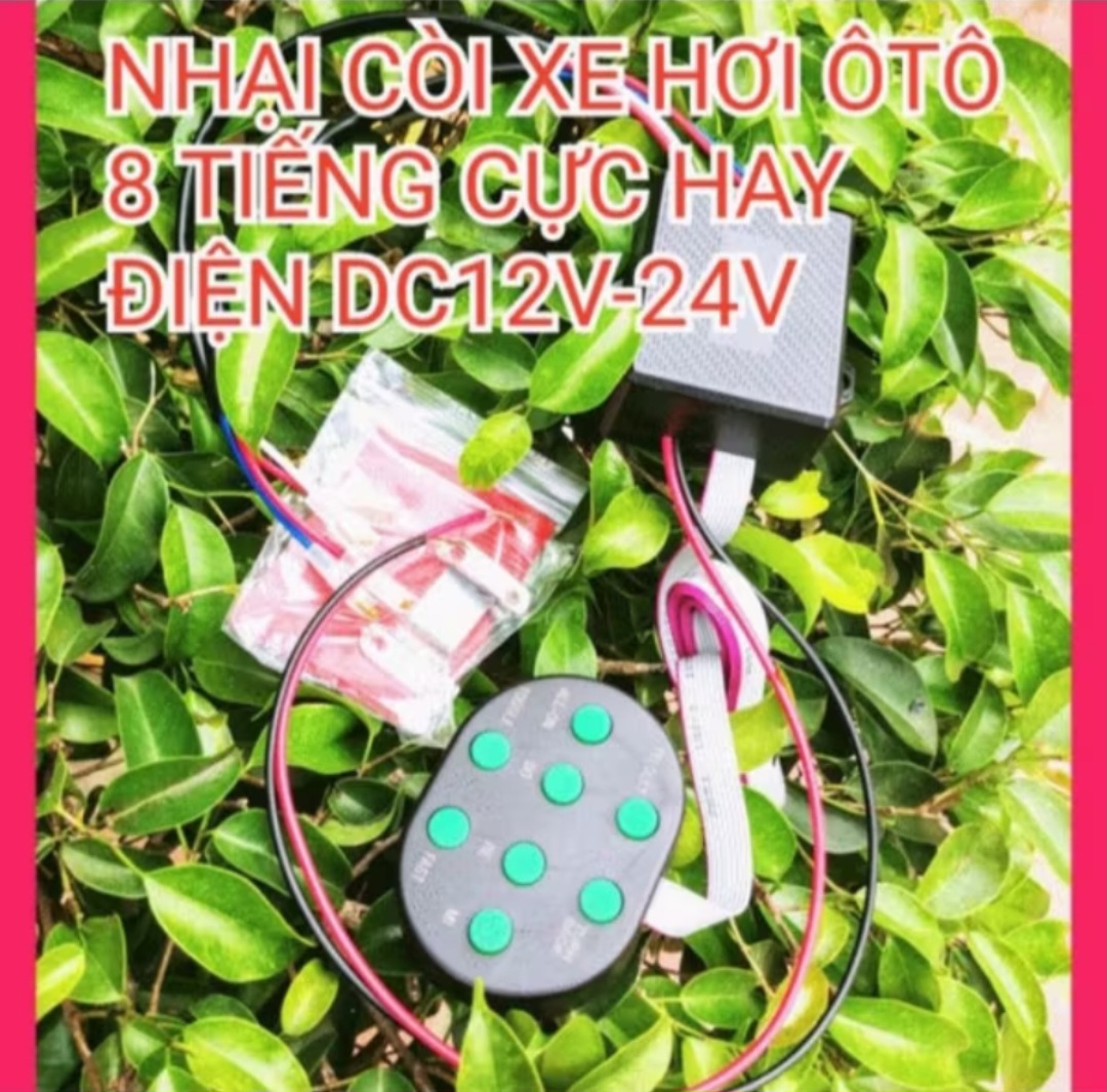 BỘ NHẠI CÒI KÊU 8 CHẾ ĐỘ CỰC TO HAY LẮP XE MÁY ÔTÔ MẪU MỚI RA CHẤT LƯỢNG